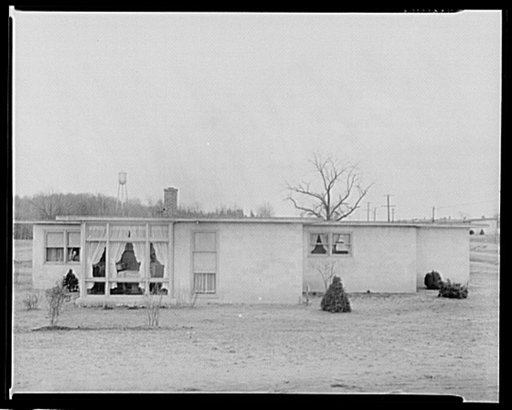 Houses at Jersey Homesteads. Hightstown, New Jersey