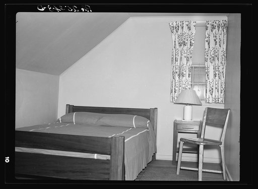 Bedroom interior. Newport News, Virginia