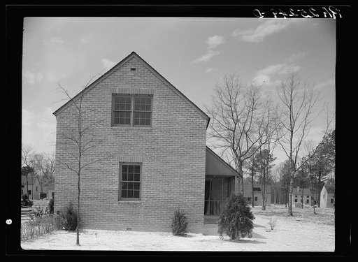Completed house. Newport News, Virginia