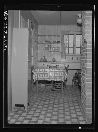 Kitchen in a Penderlea Homestead, North Carolina