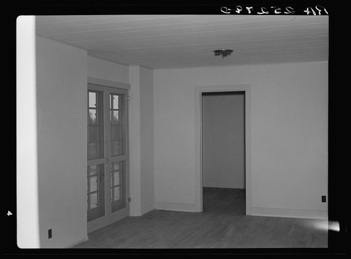 Interior of house at Gardendale, Alabama