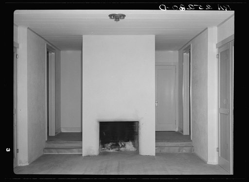 Interior of house at Gardendale, Alabama