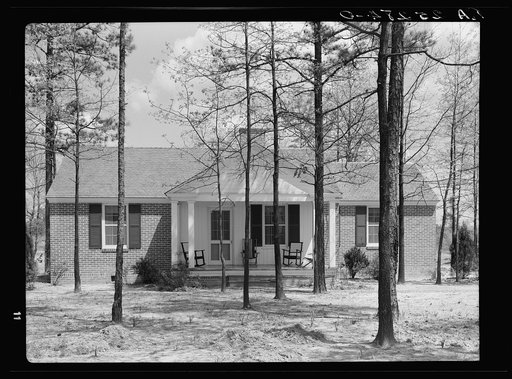 Completed house on the Gardendale Project, Alabama