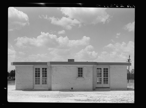 Rammed earth at Gardendale, Alabama
