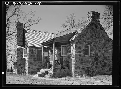 One of the Cumberland Homesteads. Crossville, Tennessee