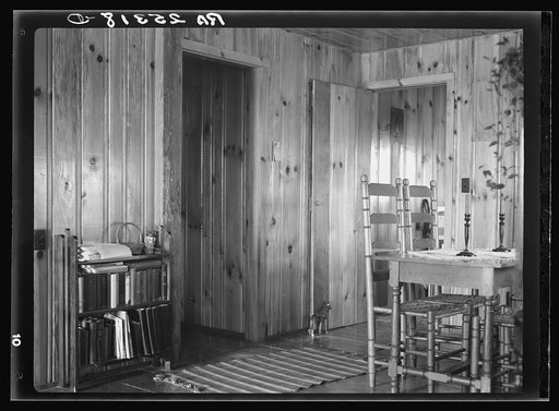 Untitled photo, possibly related to: Interior of house at Cumberland Homesteads, Crossville, Tennessee