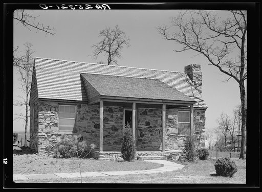 One of the Cumberland Homesteads. Crossville, Tennessee