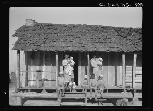 Some of the descendants of the Pettway Plantation slaves. Gees Bend, Alabama