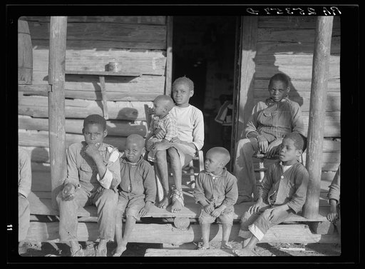 Children at Gees Bend. Wilcox County, Alabama