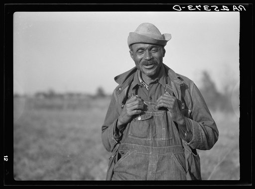 Pat Bendolph, one of the tenants at Gees Bend, Alabama