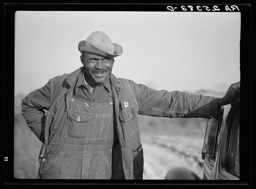 Pat Bendolph, one of the tenants at Gees Bend, Alabama