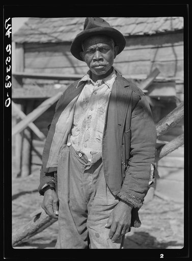 Descendant of former slave of the Pettways. Gees Bend, Alabama