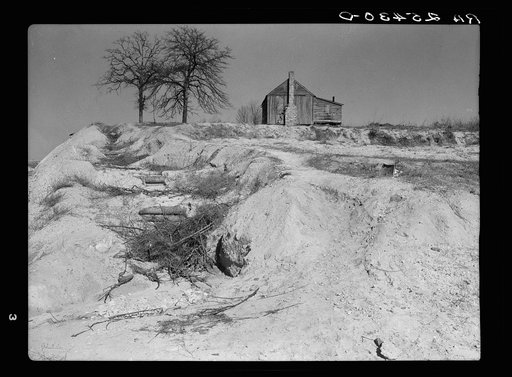 Erosion. Macon County, Alabama