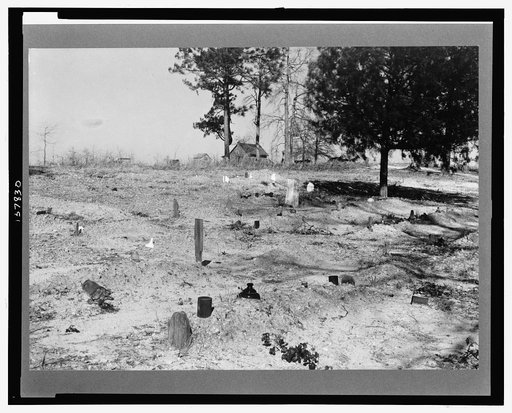 Negroes' graveyard. Macon County, Alabama