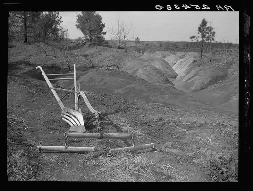 Erosion. Jackson County, Alabama
