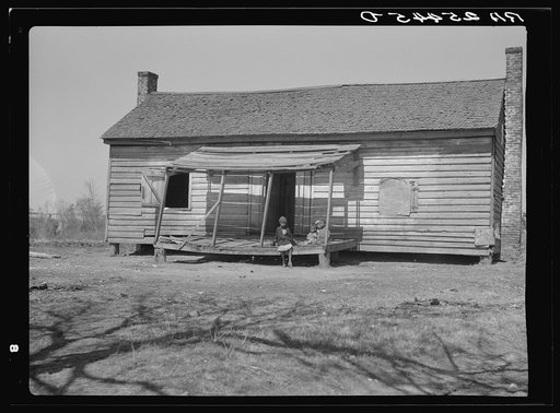Tenant farmer's home. Macon County, Alabama