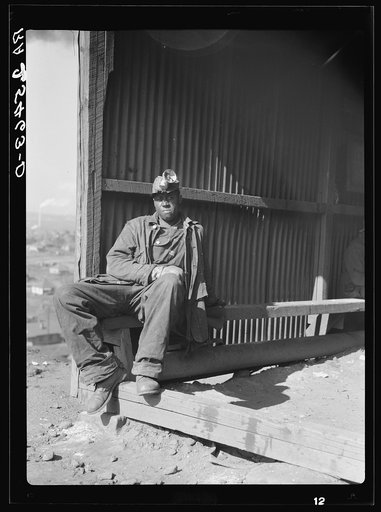 Untitled photo, possibly related to: Iron ore miners. Jefferson County, Alabama