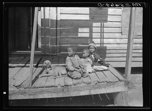 Sharecropper's children. Macon County, Alabama
