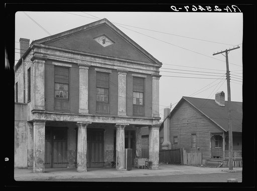 Old fire house. Mobile, Alabama