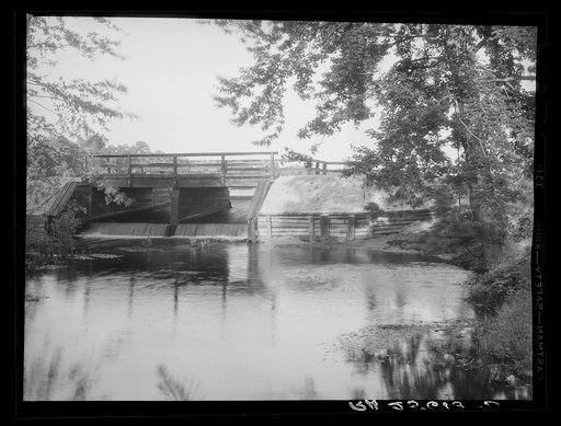 Dam at Trap Pond. Delaware land use project