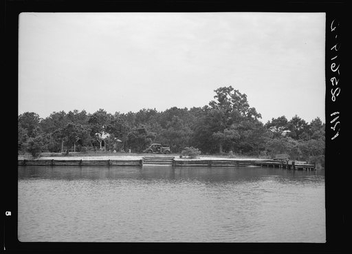 Untitled photo, possibly related to: Recreation area at Strawberry Point on Asawomen Bay. Delaware land use project