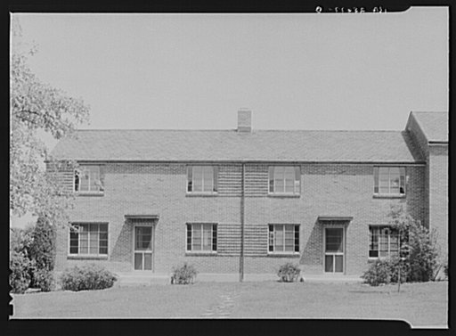 Brick veneer construction. Greenbelt, Maryland
