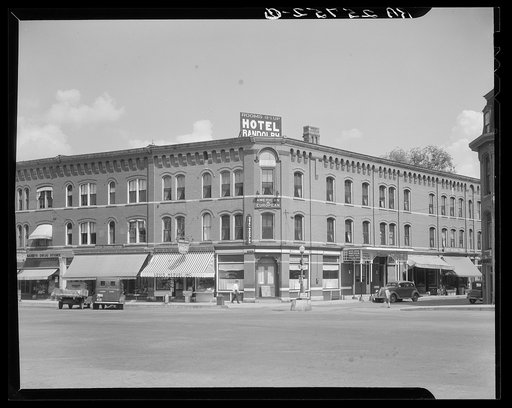 Business block. Randolph, Vermont