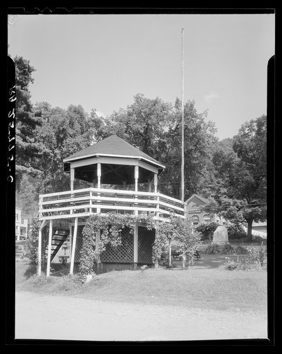 Bandstand. Bethel, Vermont