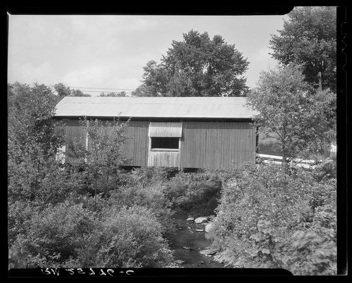 Covered bridge. Northfield Falls, Vermont