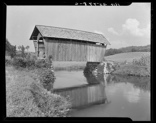 Covered bridge, Plainfield, Vermont