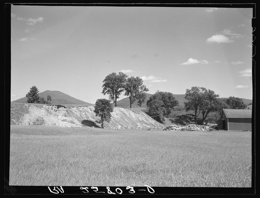Erosion. Caledonia County, Vermont