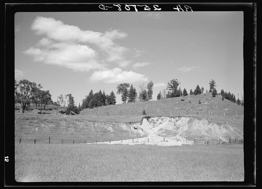 Erosion. Caledonia County, Vermont
