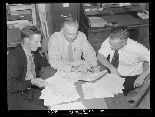 County committee meeting. Morrisville, Vermont