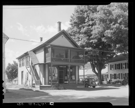 Town clerk's office. Hyde Park, Vermont