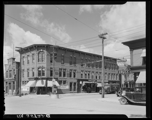 Main street. Morrisville, Vermont