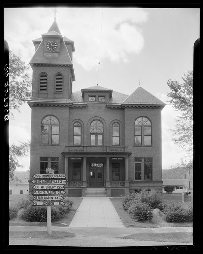 Courthouse. Lomoille County, Vermont
