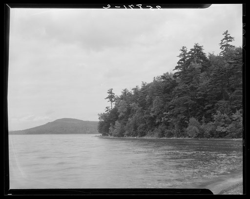 Shore line of Otsego Lake, New York