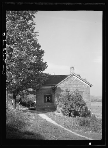 Home of Lorenzo Clapper. Member of the Otsego Forest Products Coop. New York