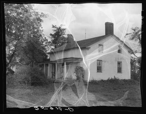 House of Anton Weber, resettled farmer. Tompkins County, New York