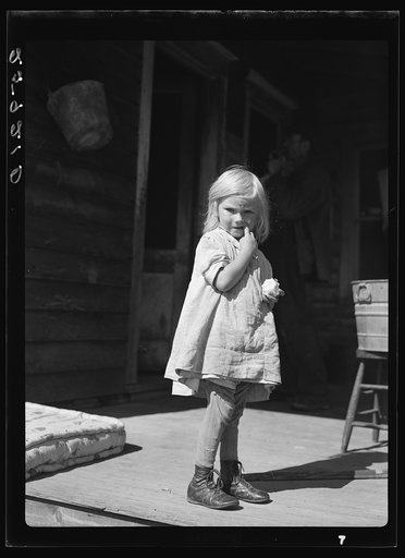 Daughter of Ellery Shufelt. Albany County, New York