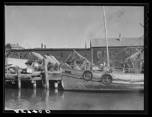 Dock at Gloucester, Massachusetts