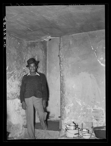 Negro. Washington, D.C. slum area