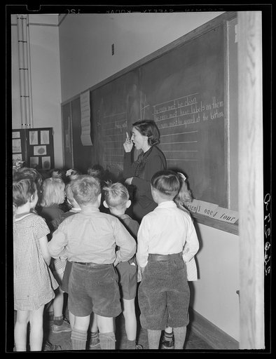 School room. Greenbelt, Maryland