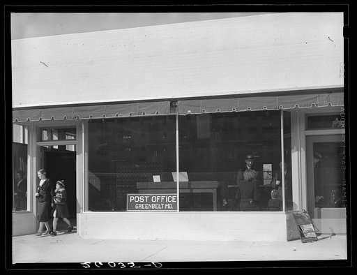 Post office. Greenbelt, Maryland