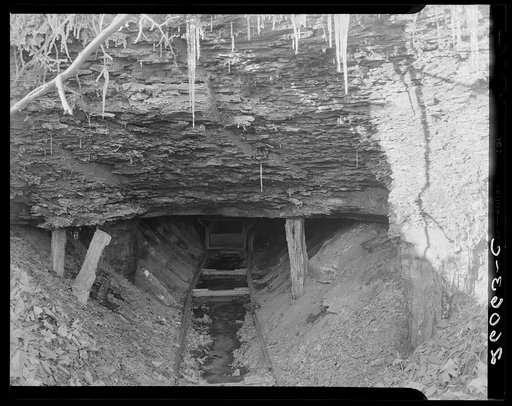 Abandoned coal mine. Garrett County, Maryland