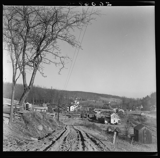 Jennings, Maryland. Ghost lumber town of Garrett County, Maryland