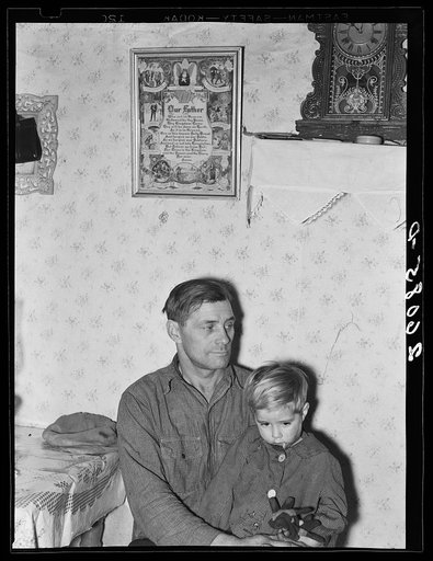 Fred Stein and son. Garrett County, Maryland