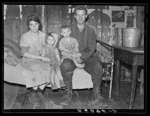 Family living in the hills of Garrett County, Maryland
