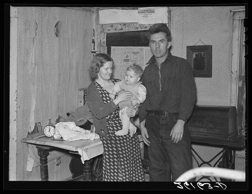 George Deacon and family. Oswego County, New York
