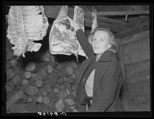 Daughter of Hugh Trumbull. Oswego County, New York